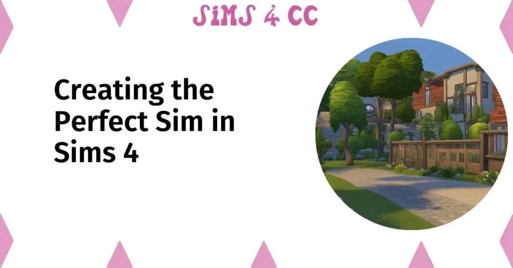 Creating the Perfect Sim in Sims 4