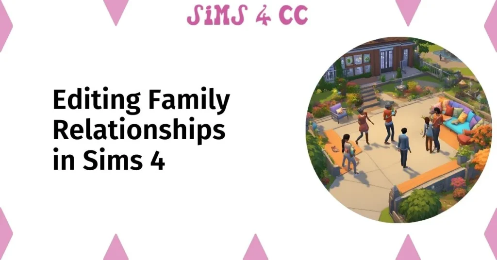 Editing Family Relationships in Sims 4