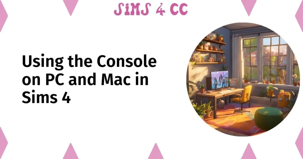 Using the Console on PC and Mac in Sims 4